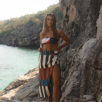 conscious x sienna sandy pareo midnight stripes