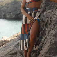 conscious x sienna sandy pareo midnight stripes