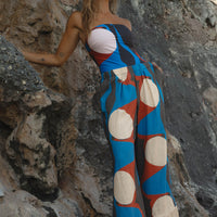 conscious x sienna sustainable swimwear swimsuit midnight circle