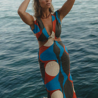 conscious x sienna horizon dress midnight circle
