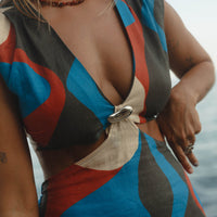 conscious x sienna horizon dress midnight circle