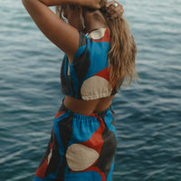 conscious x sienna horizon dress midnight circle
