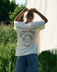 sustainable organic cotton t-shirt x hannah hofinger in live more