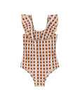 sustainable swimwear swimsuit kids sun grid