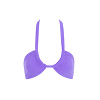 sustainable swimwear top allera terry lilac