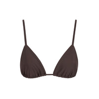 sustainable swimwear top triangle terra noir