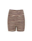 sustainable swimwear shorts x hannah hofinger in soleo stripe