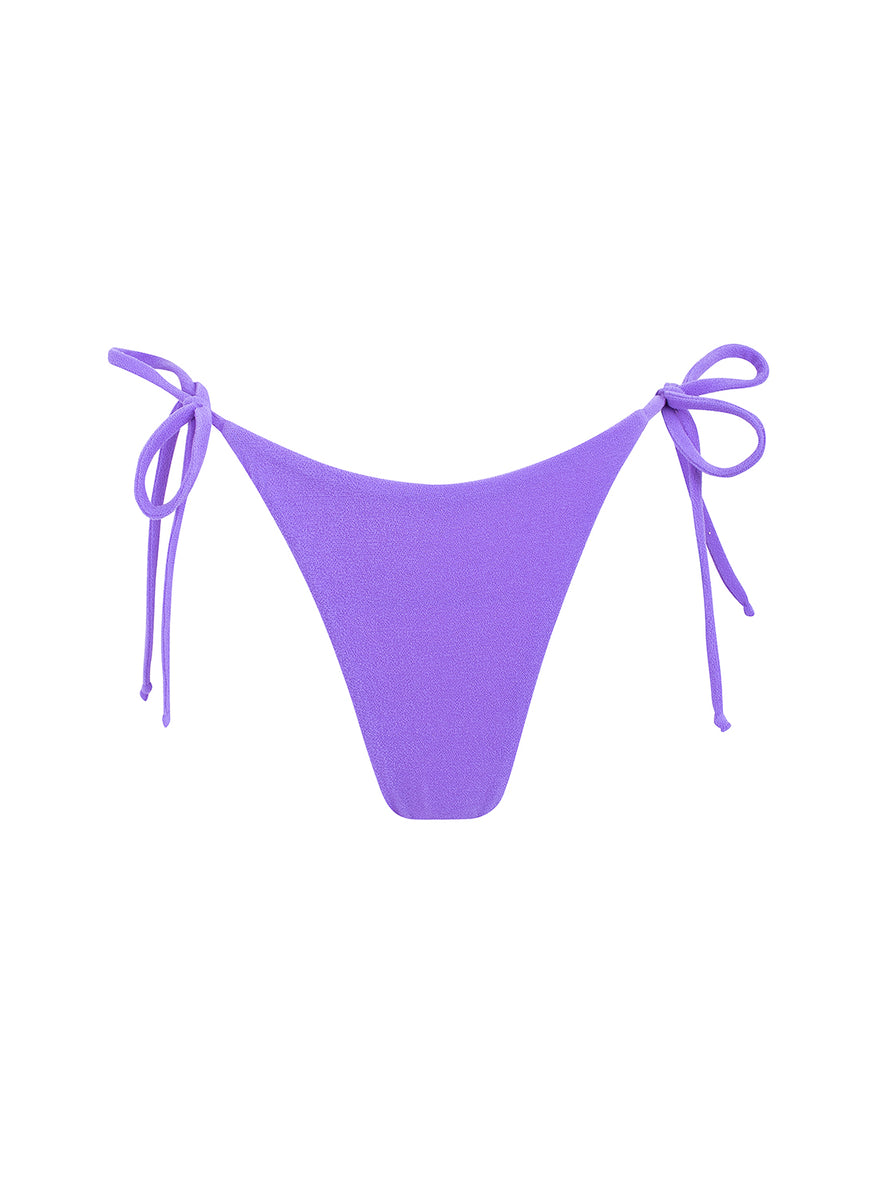 sustainable swimwear bottoms nala terry lilac – Conscious