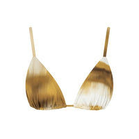 sustainable swimwear top triangle dune blend