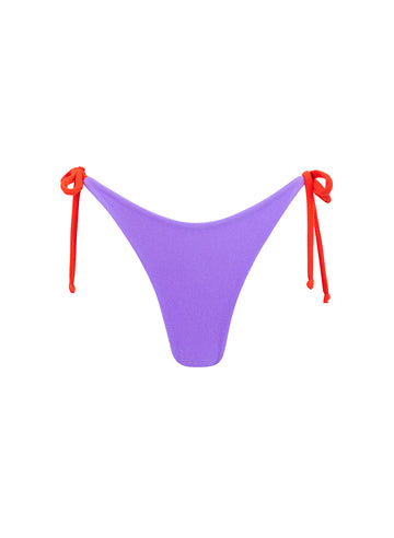 sustainable swimwear bottoms nala x alice trewinnard in lilac