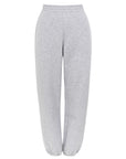 organic cotton trackpants in gray