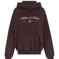 organic cotton sweatshirt in brown