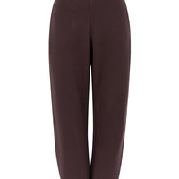 organic cotton trackpants in brown