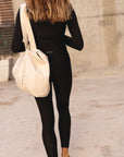 recycled ACTIVE leggings in black