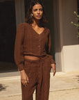 eli linen top clay brown