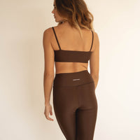recycled ACTIVE top in brown