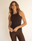 tank top brown