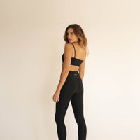 recycled ACTIVE top in black