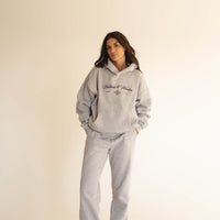 organic cotton trackpants in gray