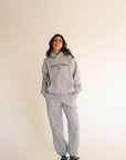 organic cotton sweatshirt in gray