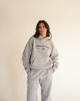 organic cotton trackpants in gray