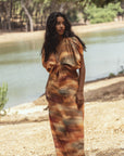 conscious x sienna ophelia dress sunset
