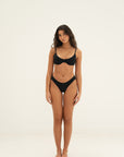 sustainable swimwear bottoms emma full black