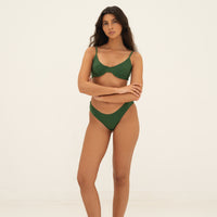sustainable swimwear bottoms emma palma green