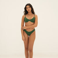 sustainable swimwear bottoms emma palma green