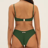 sustainable swimwear top eva palma green