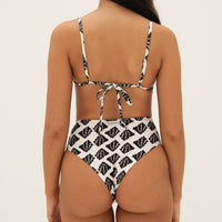 sustainable swimwear bottoms saint algea print