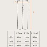 denim trousers print b&w