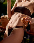 sustainable swimwear bottoms esme x hannah hofinger in expresso bronze