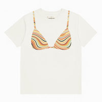 sustainable organic cotton t-shirt x hannah hofinger in bikini club