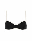 sustainable swimwear top ellie noir