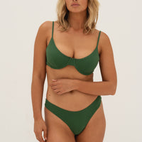 sustainable swimwear bottoms noah palma green