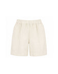 shell linen shorts