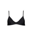 sustainable swimwear top kaya full black