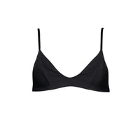 sustainable swimwear top kaya full black