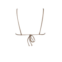 sustainable swimwear top kaya timeless brown