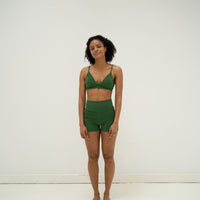 sustainable swimwear shorts palma green