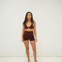 sustainable swimwear top kaya wine