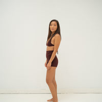 sustainable swimwear top kaya wine