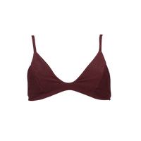 sustainable swimwear top kaya wine