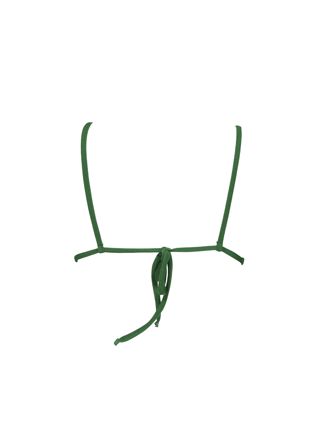 sustainable swimwear top kaya palma green