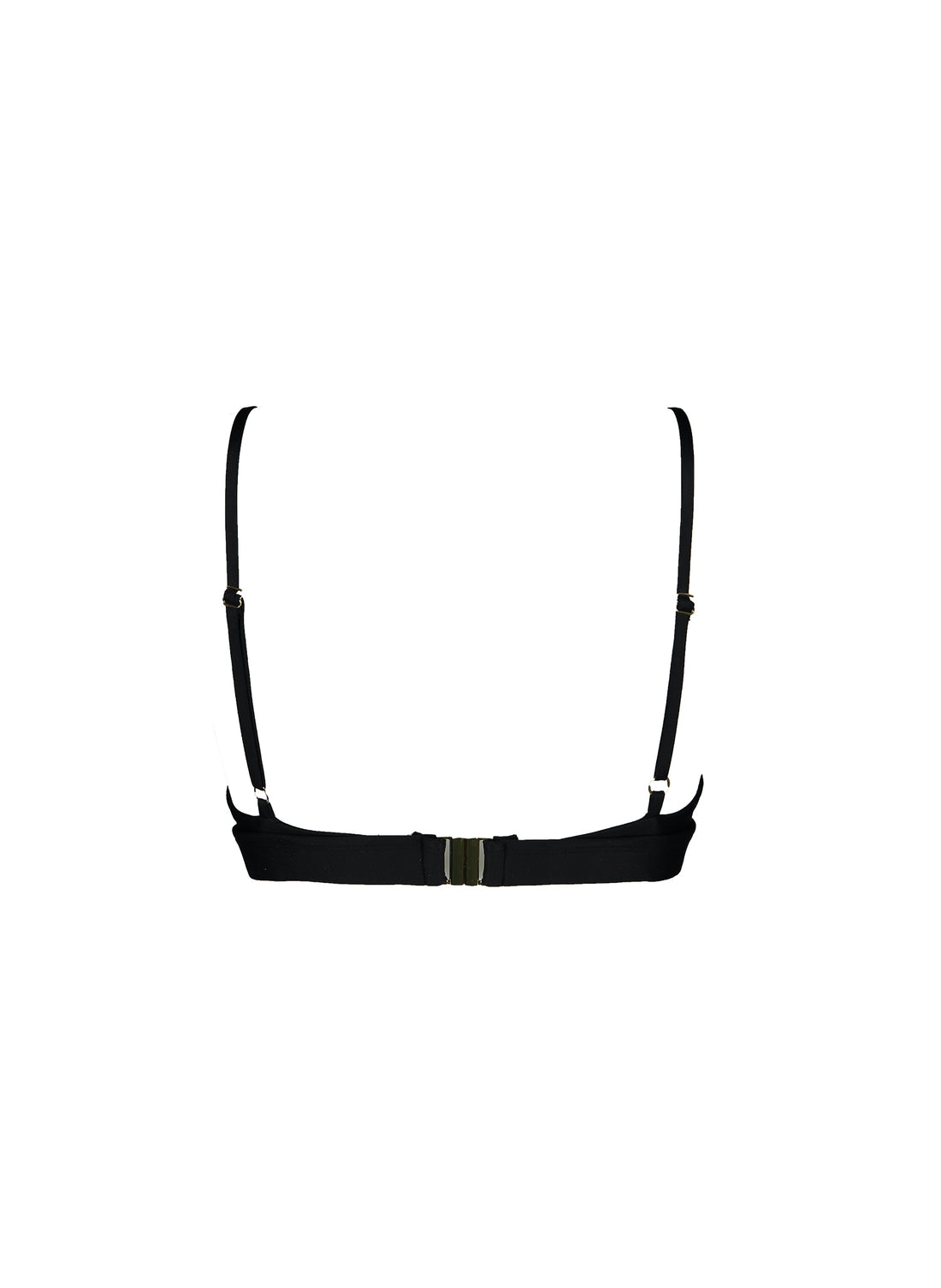 sustainable swimwear top ollie full black