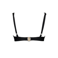 sustainable swimwear top chloe full black