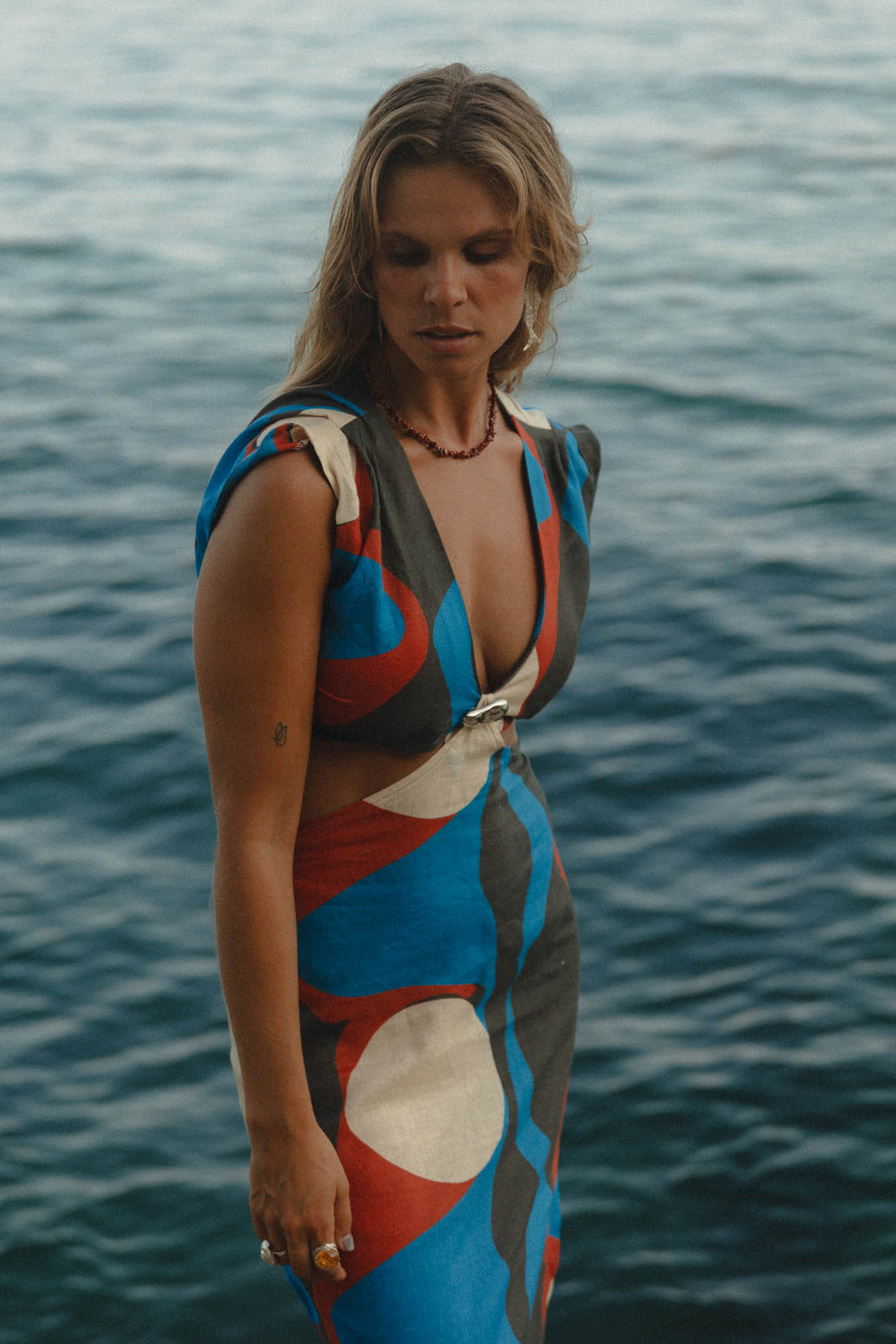conscious x sienna horizon dress midnight circle
