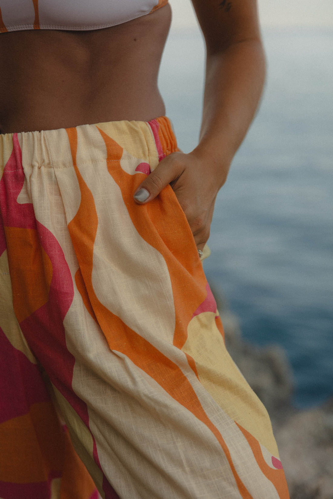 conscious x sienna fiona pants midday circle