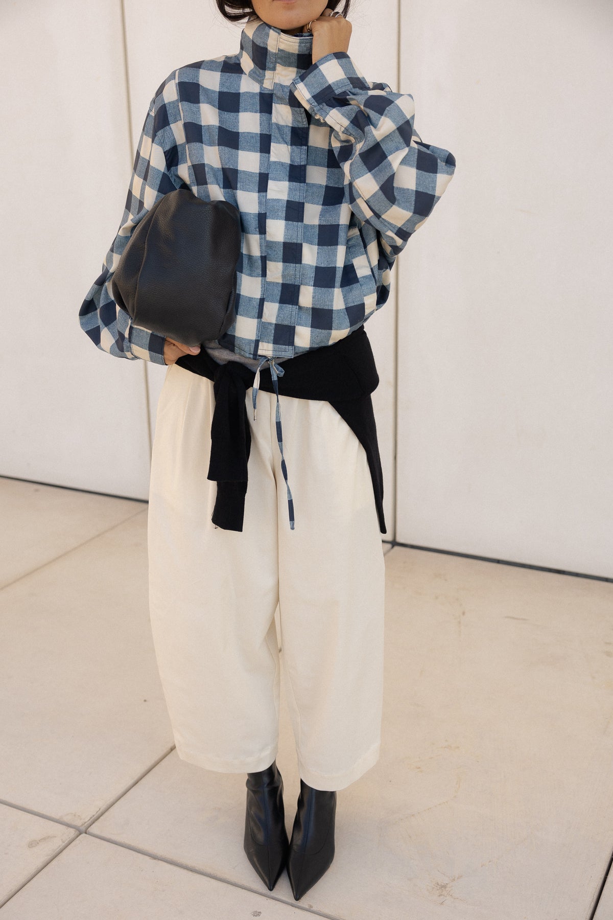 barrel soft trousers in bare